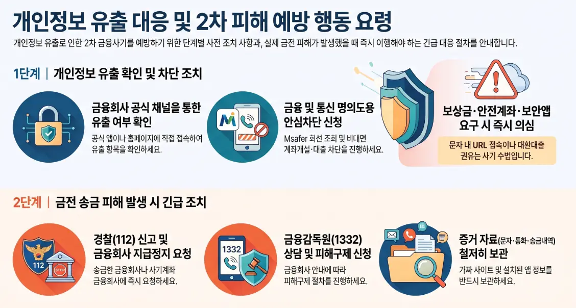 금융권 해킹 신한은행 국민은행 하나은행 개인정보 유출 확인 대응방법