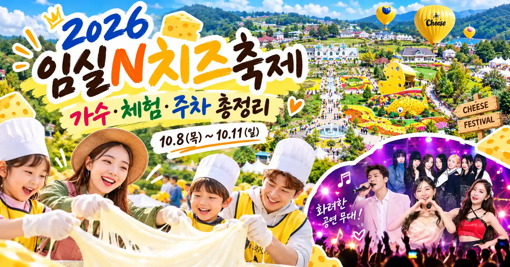 임실N치즈축제 포스터
